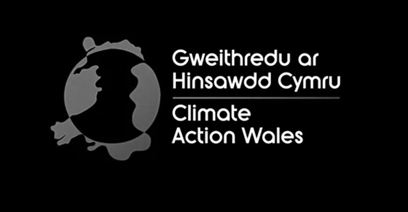 climate action wales logo a Voiceover.Café client.