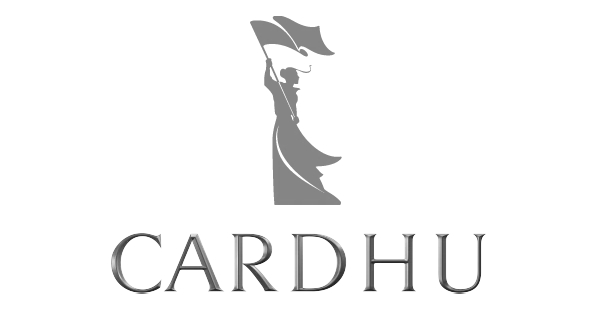 Brand logo for Cardhu, a Voiceover.Café client.