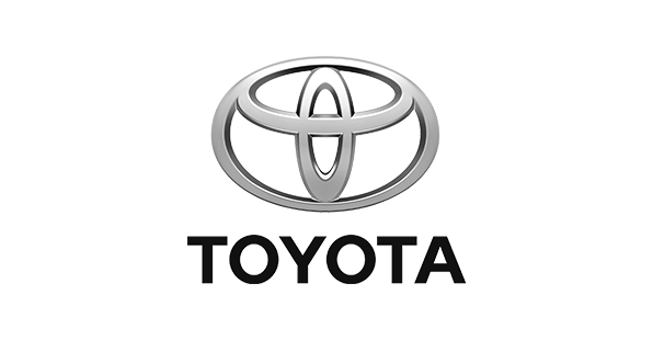 Brand logo for Toyota, a Voiceover.Café client.