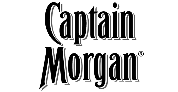 Brand logo for Captain Morgan, a Voiceover.Café client.